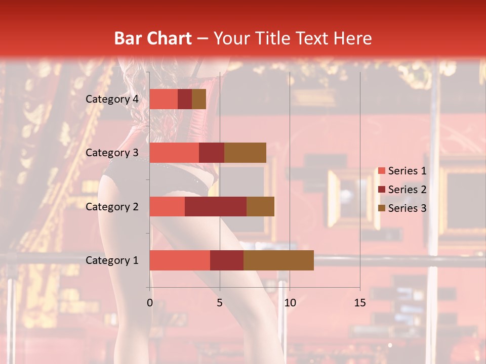 Girl Model Party PowerPoint Template