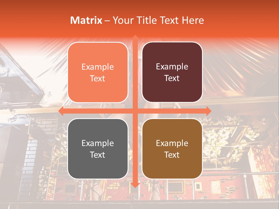 Lingerie Fashion Stripper PowerPoint Template