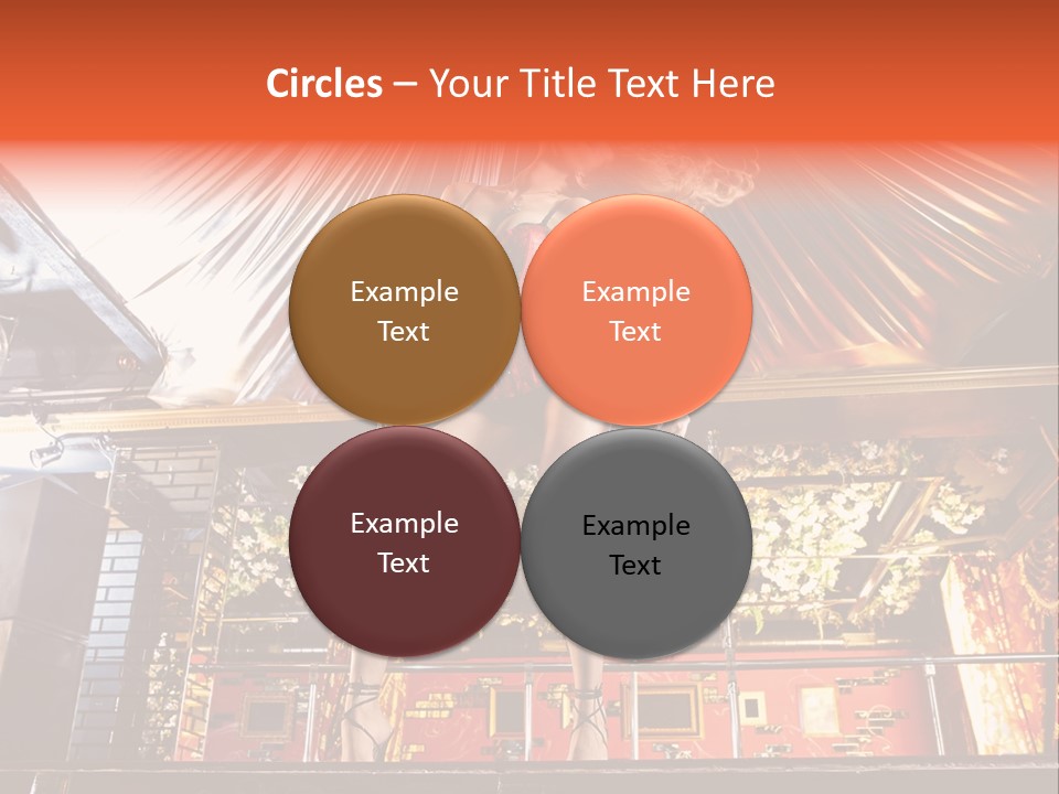 Lingerie Fashion Stripper PowerPoint Template