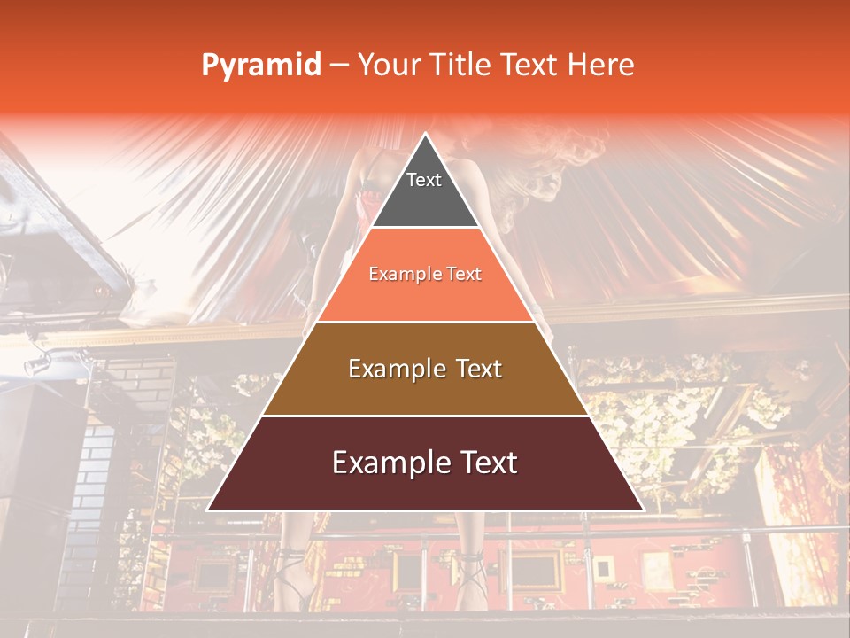 Lingerie Fashion Stripper PowerPoint Template