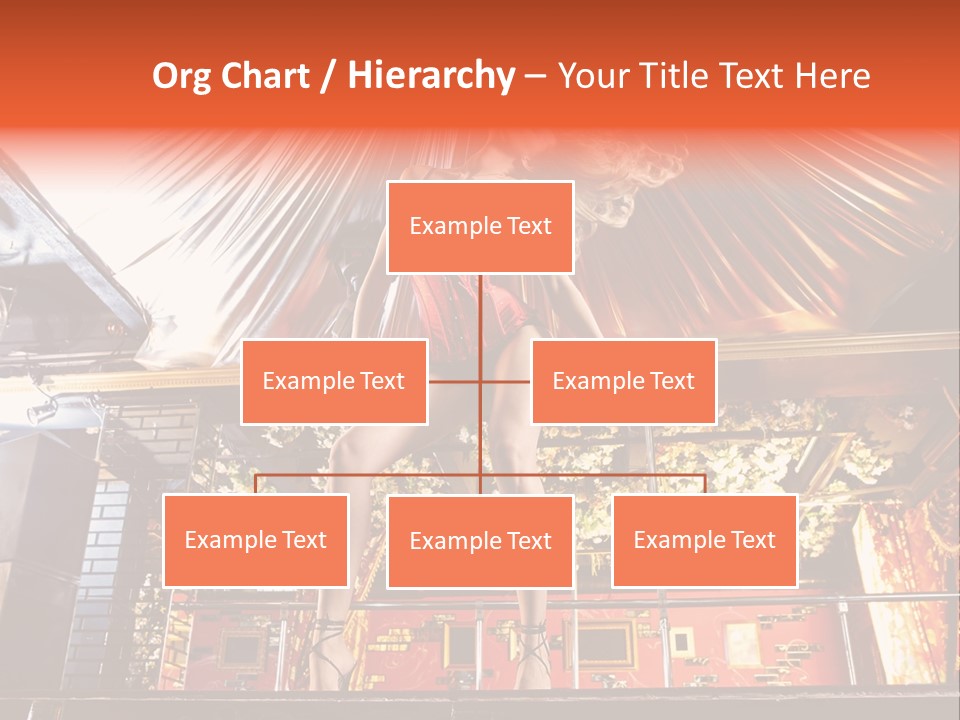 Lingerie Fashion Stripper PowerPoint Template