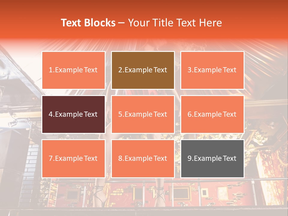 Lingerie Fashion Stripper PowerPoint Template