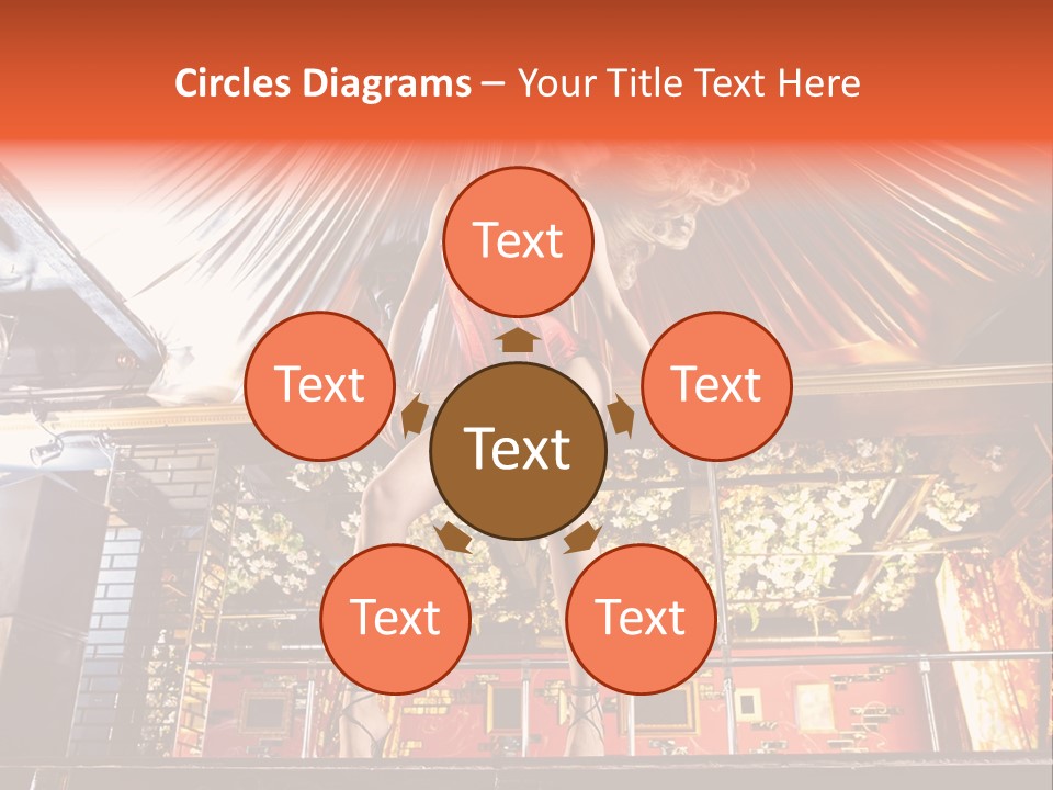 Lingerie Fashion Stripper PowerPoint Template