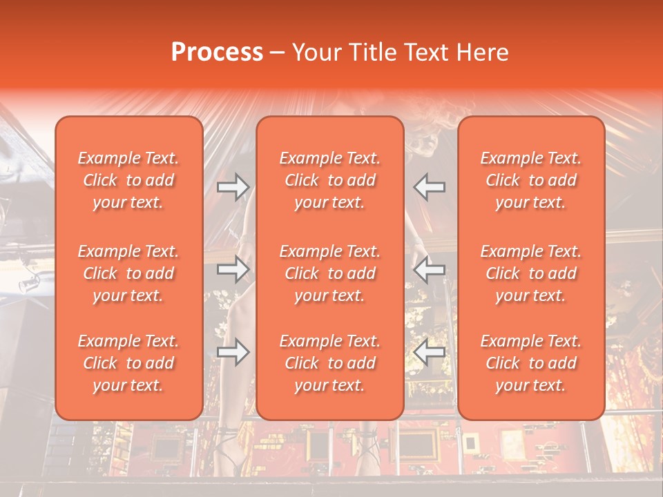 Lingerie Fashion Stripper PowerPoint Template