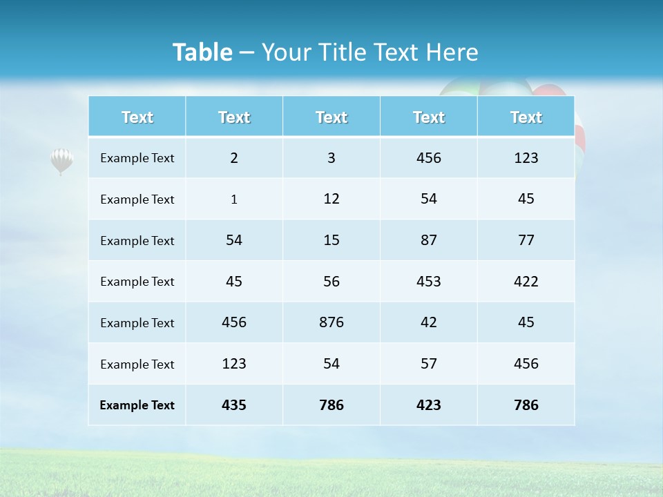 Hot Transportation Above PowerPoint Template