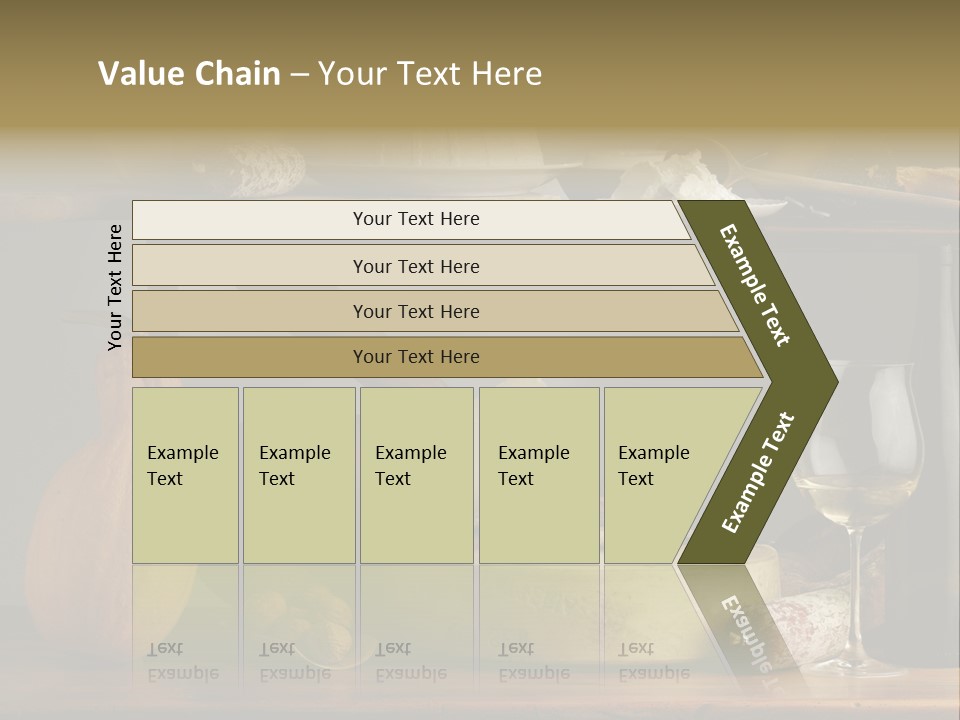White Food Ricotta PowerPoint Template