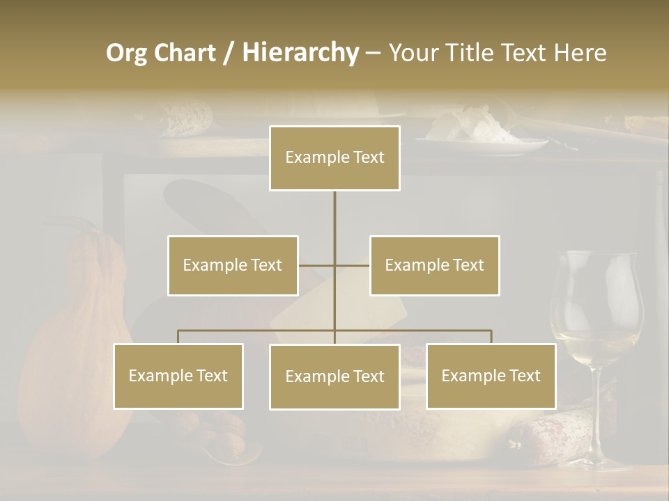 White Food Ricotta PowerPoint Template