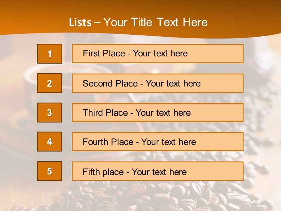 Strong Bean Still PowerPoint Template