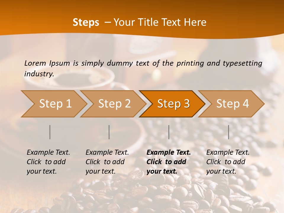 Strong Bean Still PowerPoint Template