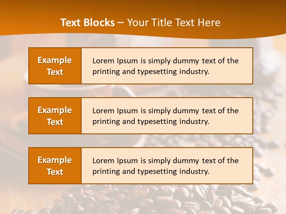 Strong Bean Still PowerPoint Template
