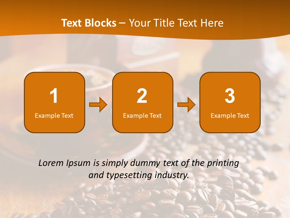 Strong Bean Still PowerPoint Template