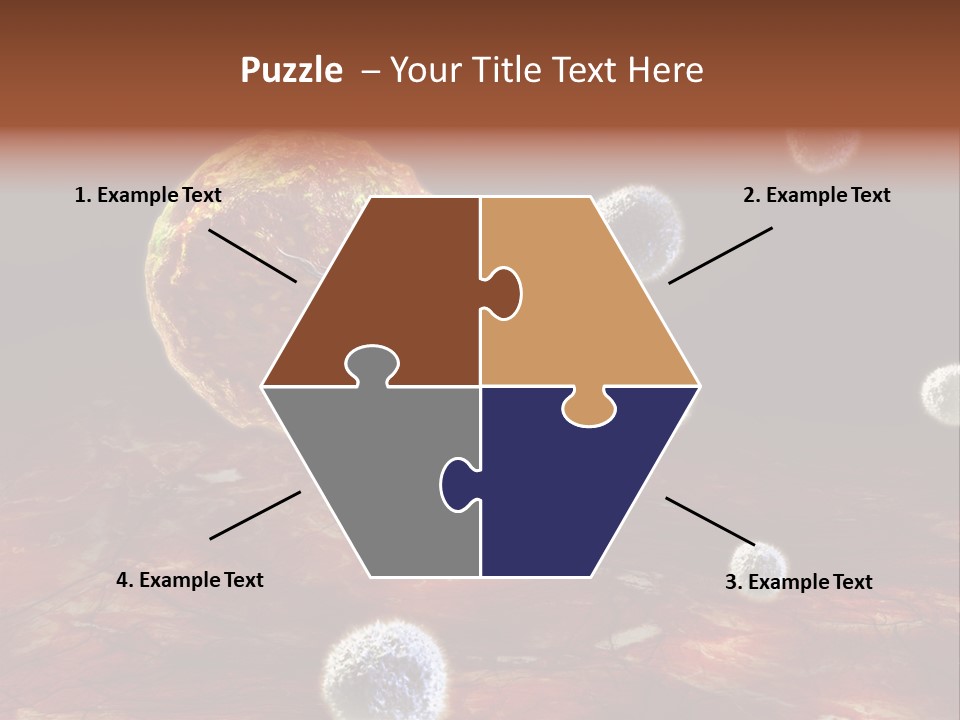 Illustration Gland Anatomy PowerPoint Template