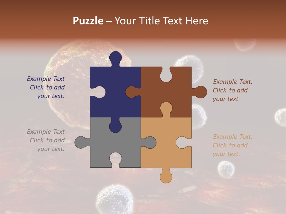 Illustration Gland Anatomy PowerPoint Template