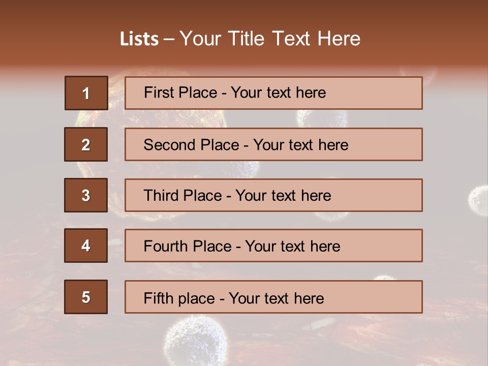 Illustration Gland Anatomy PowerPoint Template