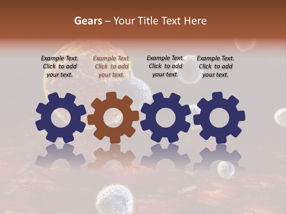Illustration Gland Anatomy PowerPoint Template