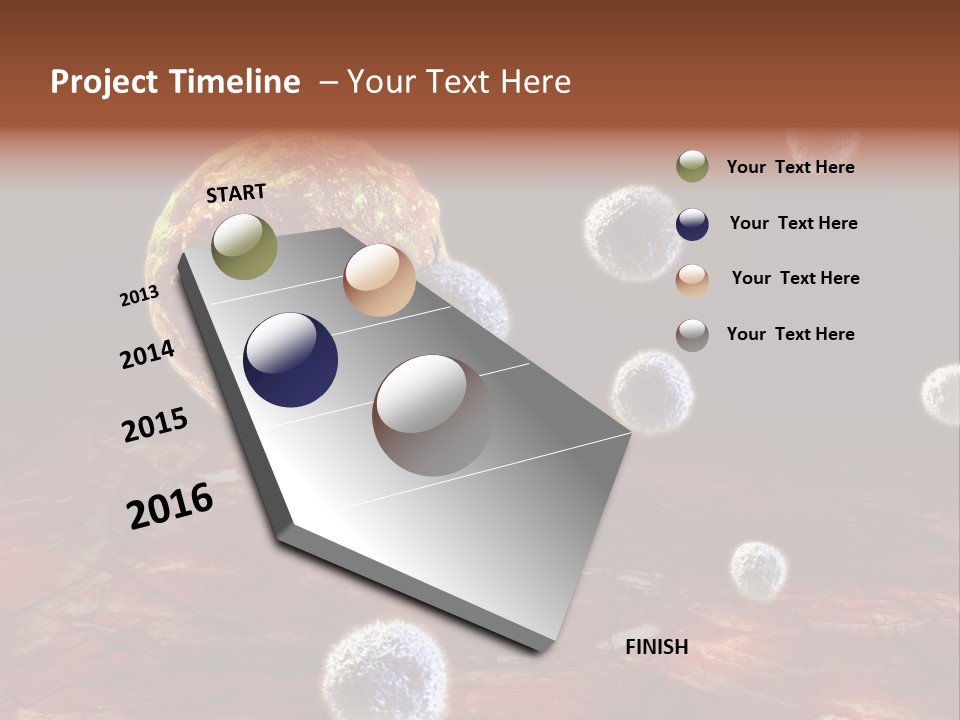 Illustration Gland Anatomy PowerPoint Template