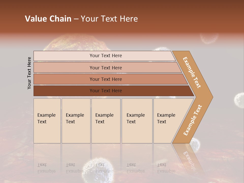 Illustration Gland Anatomy PowerPoint Template