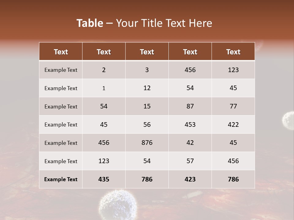 Illustration Gland Anatomy PowerPoint Template
