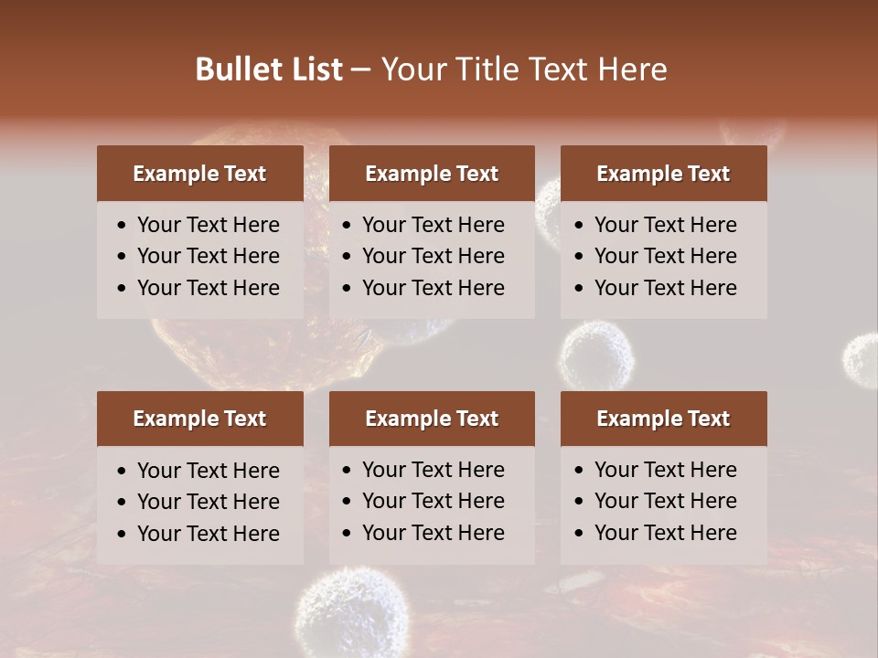 Illustration Gland Anatomy PowerPoint Template