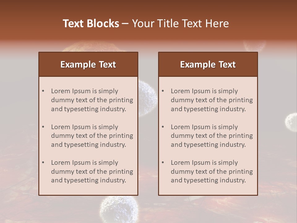 Illustration Gland Anatomy PowerPoint Template