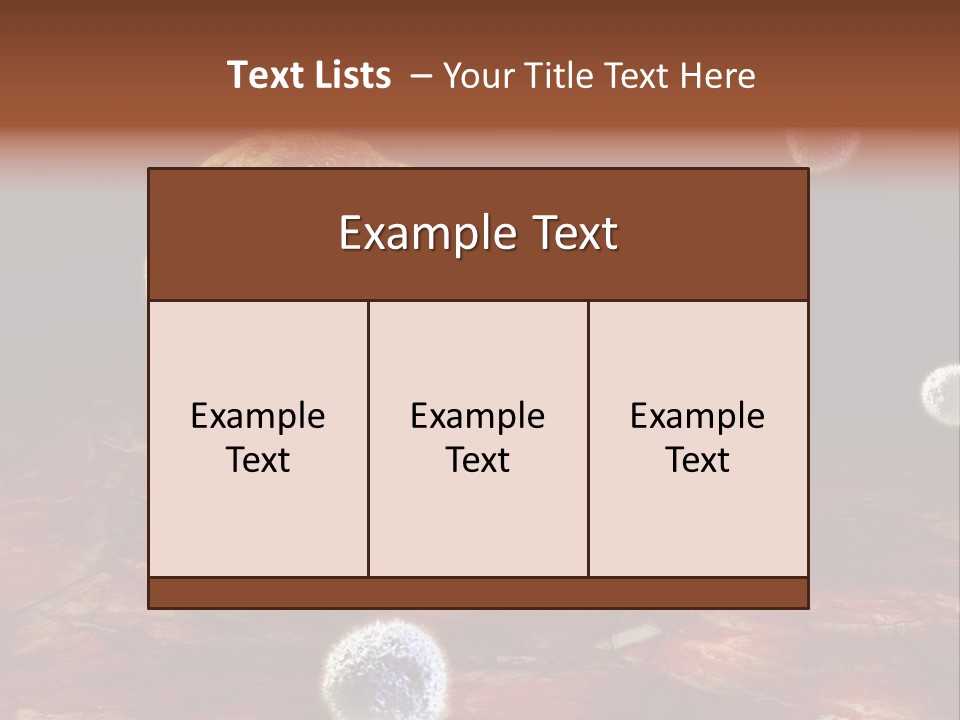 Illustration Gland Anatomy PowerPoint Template
