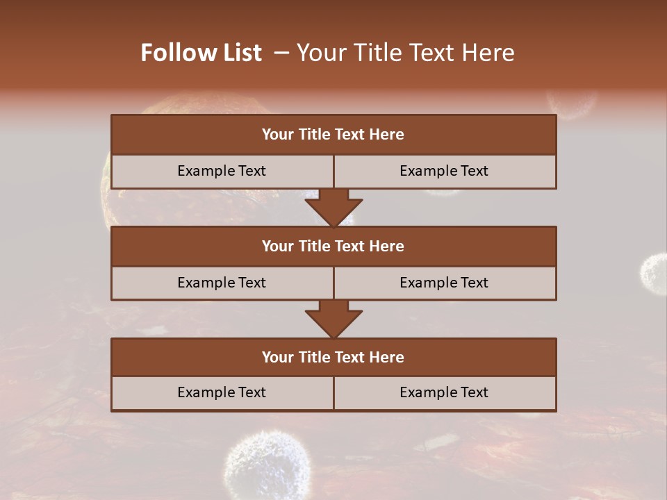 Illustration Gland Anatomy PowerPoint Template