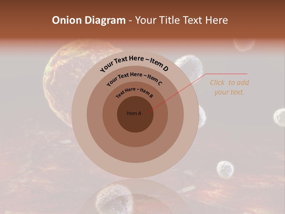 Illustration Gland Anatomy PowerPoint Template