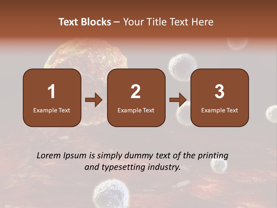 Illustration Gland Anatomy PowerPoint Template