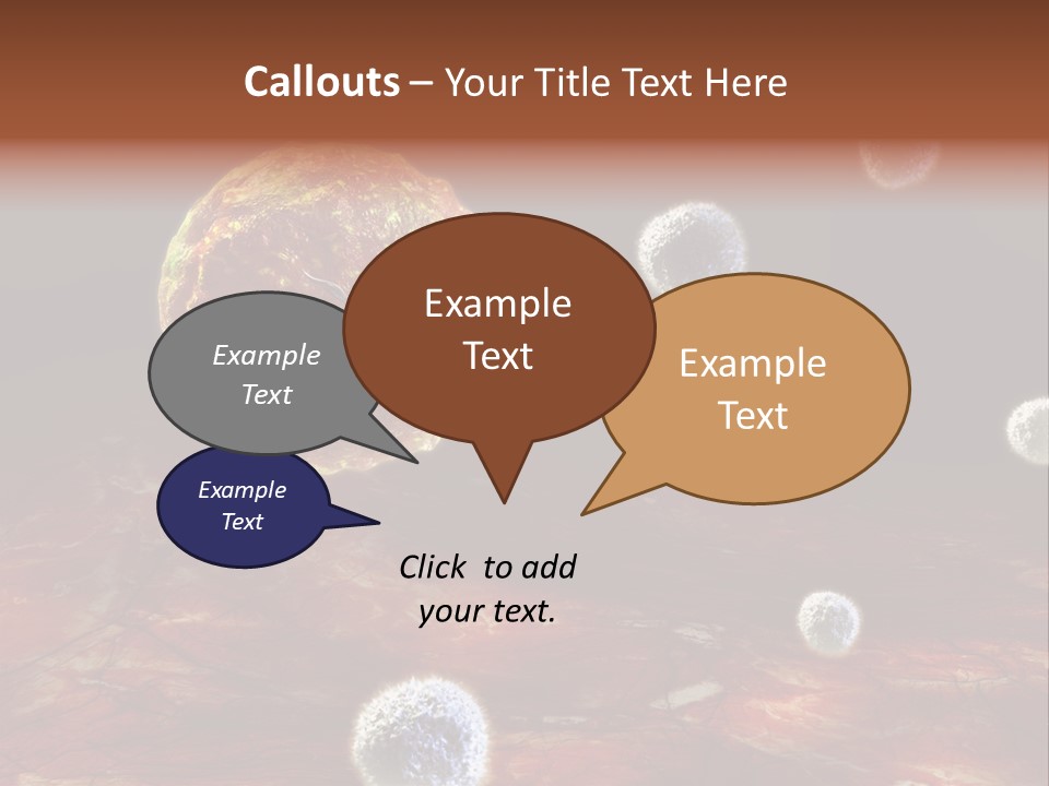 Illustration Gland Anatomy PowerPoint Template
