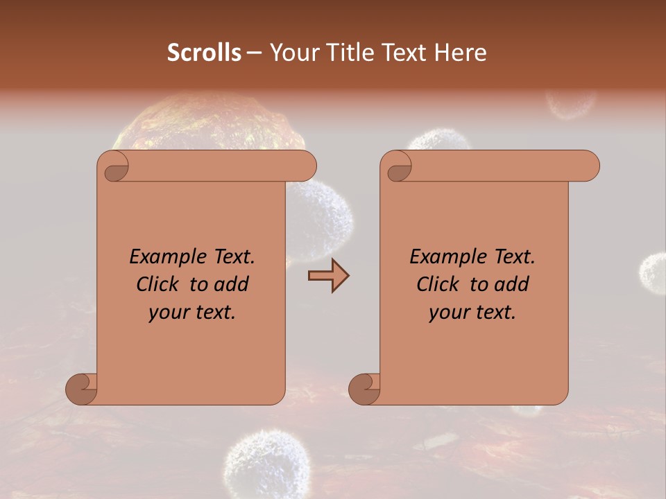 Illustration Gland Anatomy PowerPoint Template