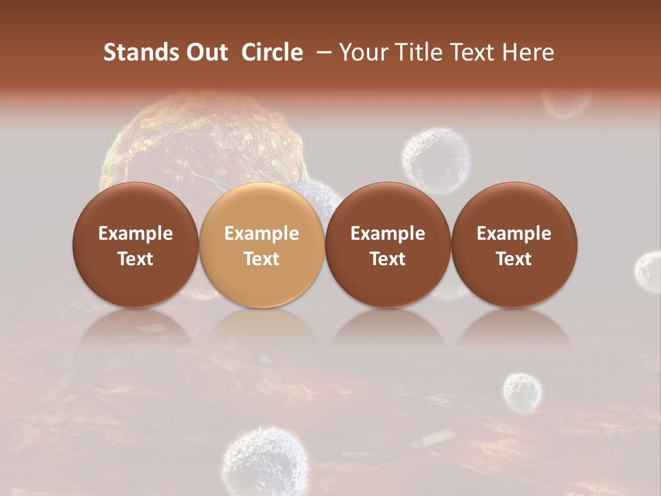 Illustration Gland Anatomy PowerPoint Template