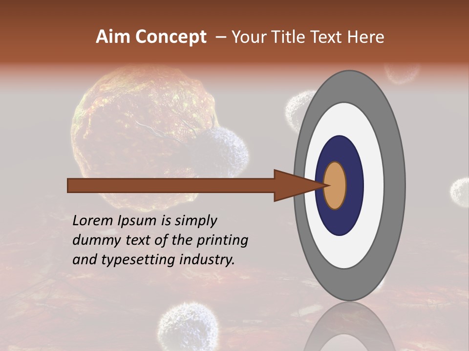 Illustration Gland Anatomy PowerPoint Template