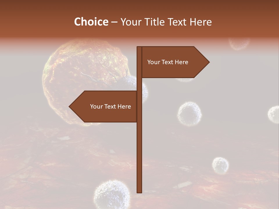 Illustration Gland Anatomy PowerPoint Template
