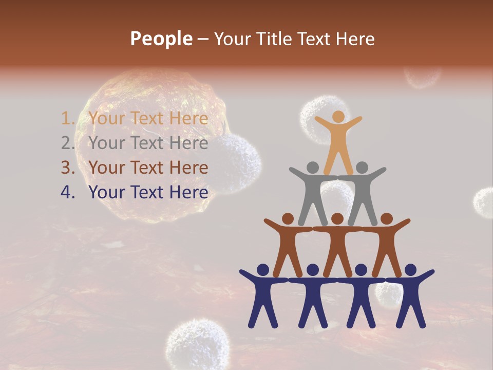 Illustration Gland Anatomy PowerPoint Template