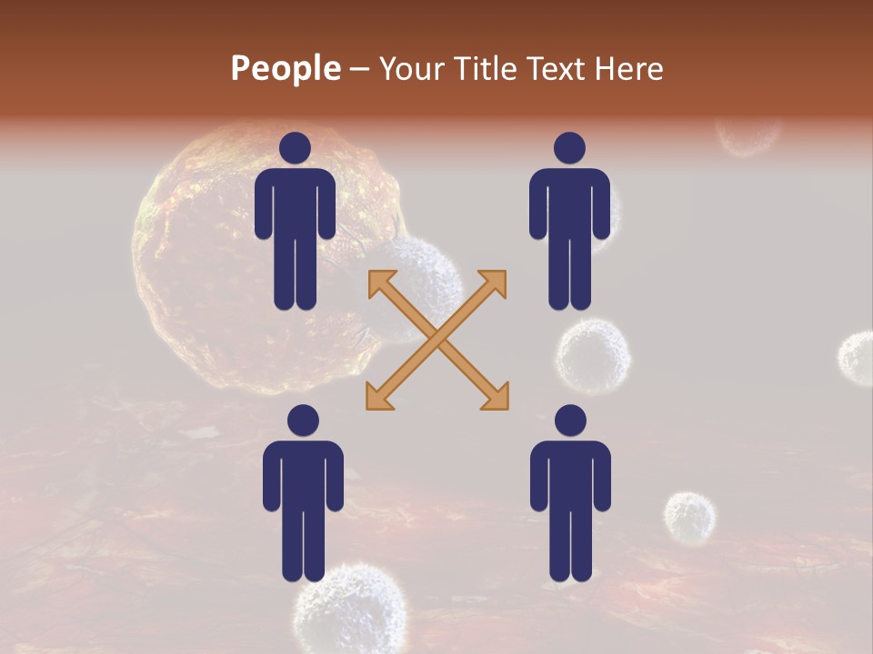 Illustration Gland Anatomy PowerPoint Template