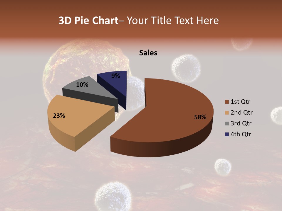 Illustration Gland Anatomy PowerPoint Template