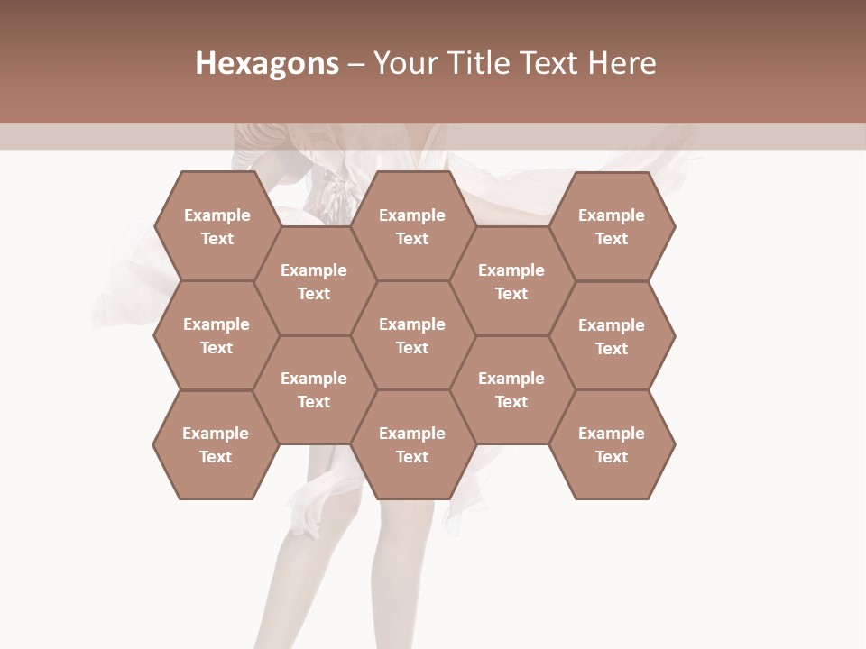 Attractive Movement Female PowerPoint Template