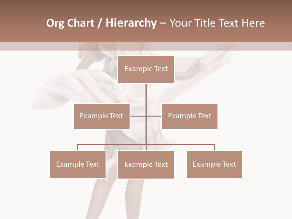 Attractive Movement Female PowerPoint Template