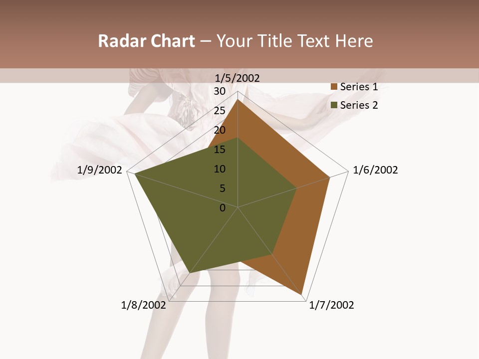Attractive Movement Female PowerPoint Template