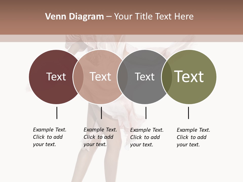 Attractive Movement Female PowerPoint Template