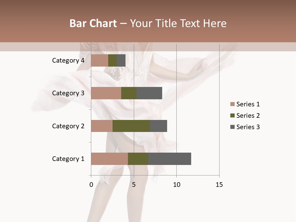 Attractive Movement Female PowerPoint Template