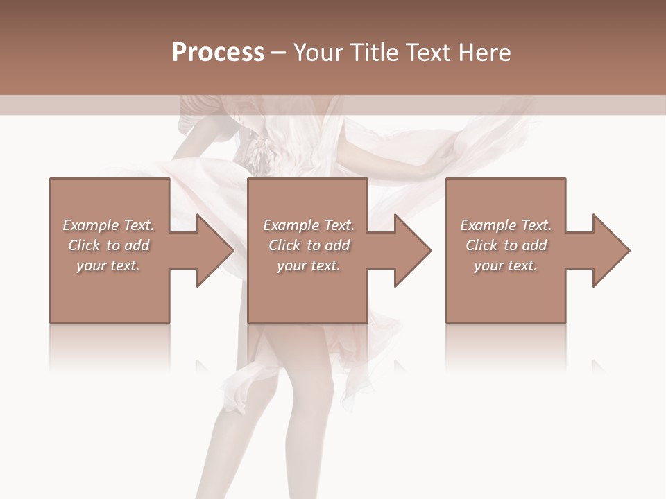 Attractive Movement Female PowerPoint Template