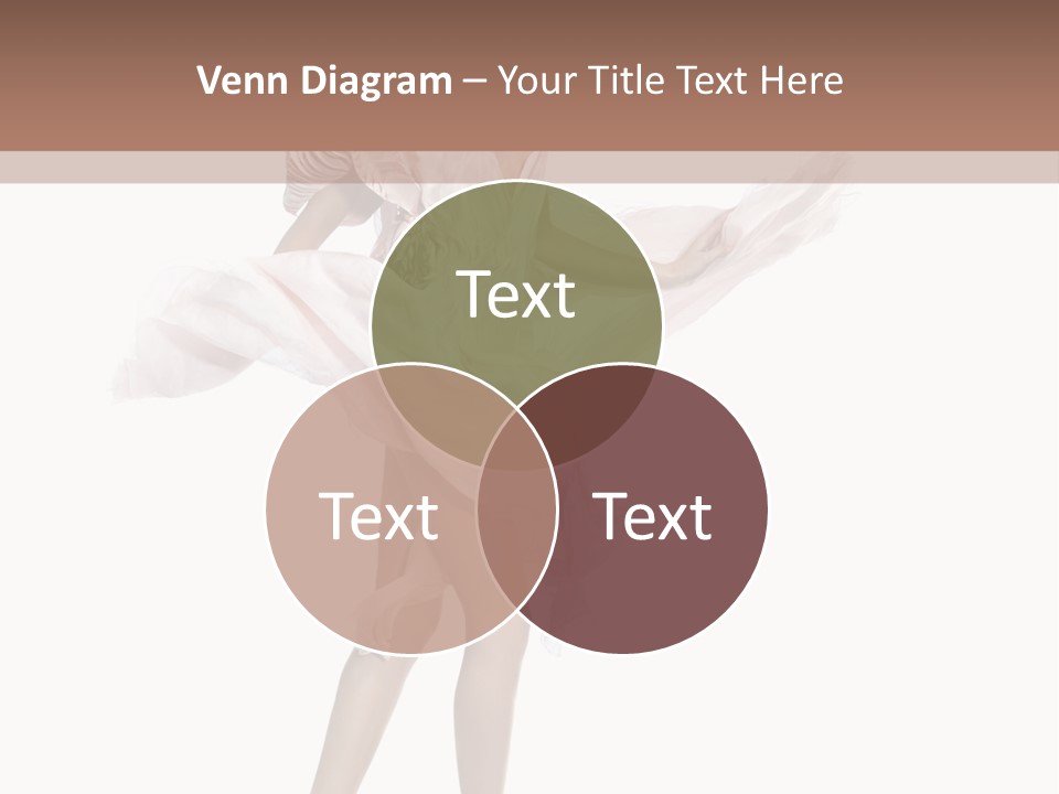 Attractive Movement Female PowerPoint Template