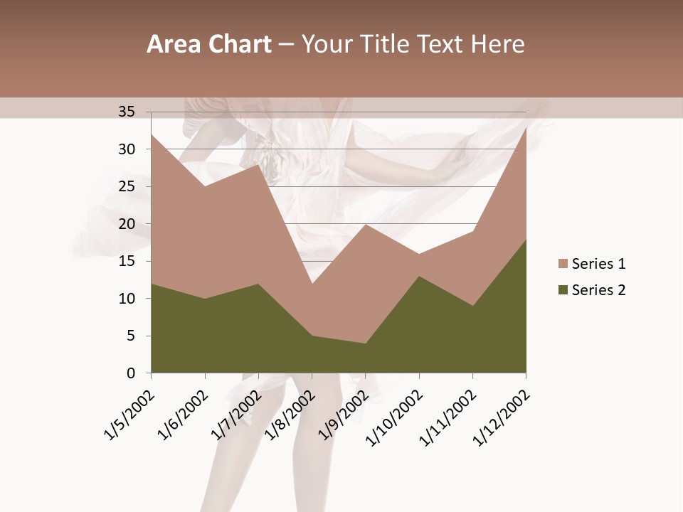 Attractive Movement Female PowerPoint Template
