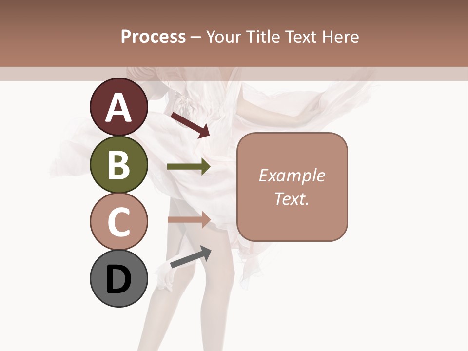 Attractive Movement Female PowerPoint Template