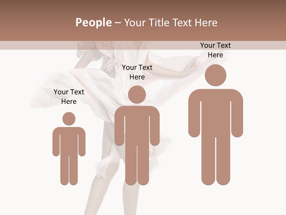 Attractive Movement Female PowerPoint Template