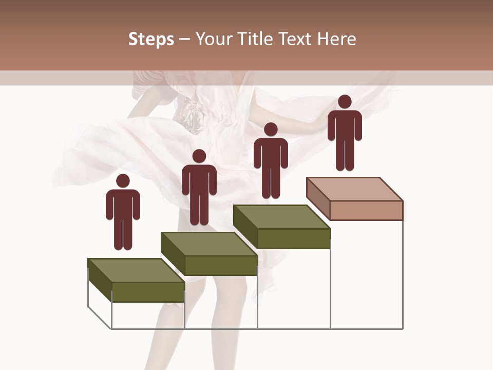 Attractive Movement Female PowerPoint Template