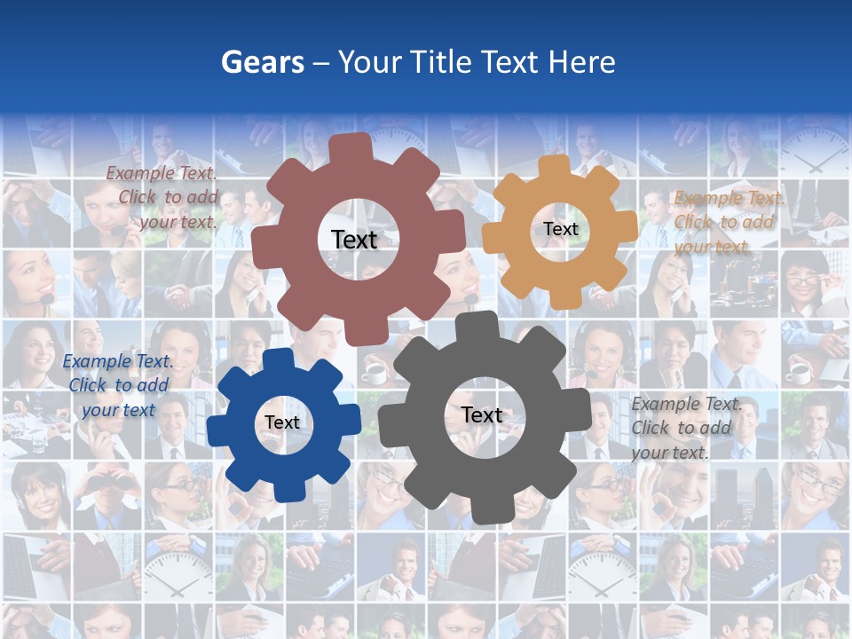 Workplace Office Background PowerPoint Template