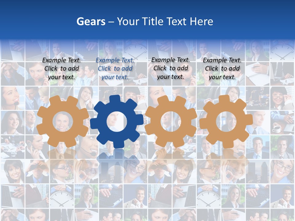 Workplace Office Background PowerPoint Template