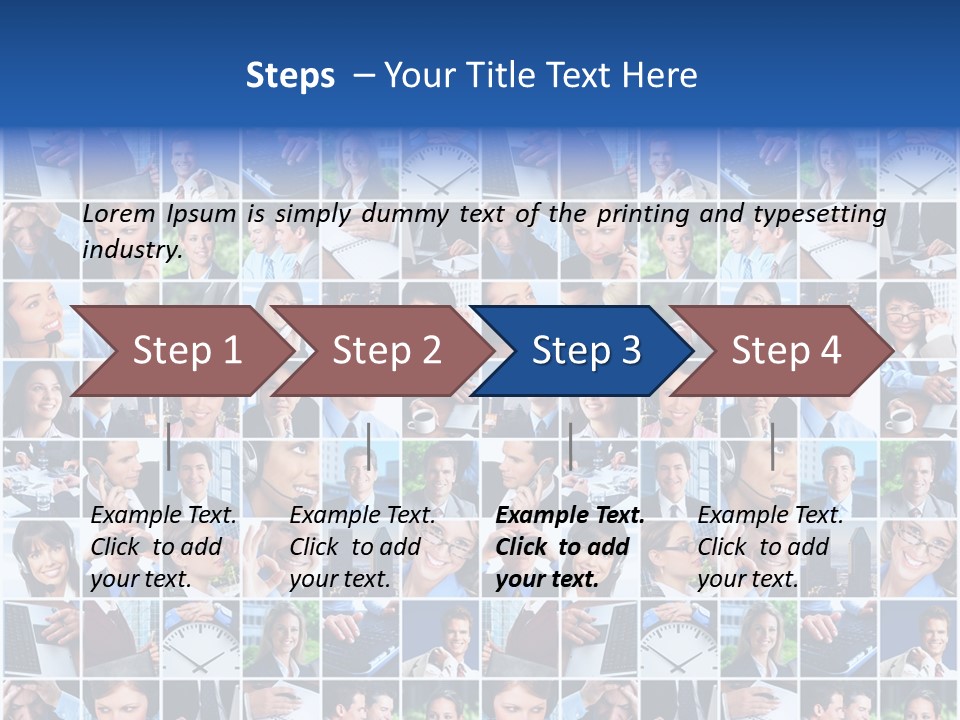 Workplace Office Background PowerPoint Template